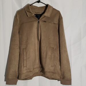 NWT Ben Sherman Faux suede bomber jacket NWT size Large